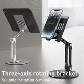 R-JUST HZ40 Tablet-Tischständer mit mechanischem Lift, HZ40